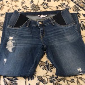 Isabel Maternity distressed jeggings size 8